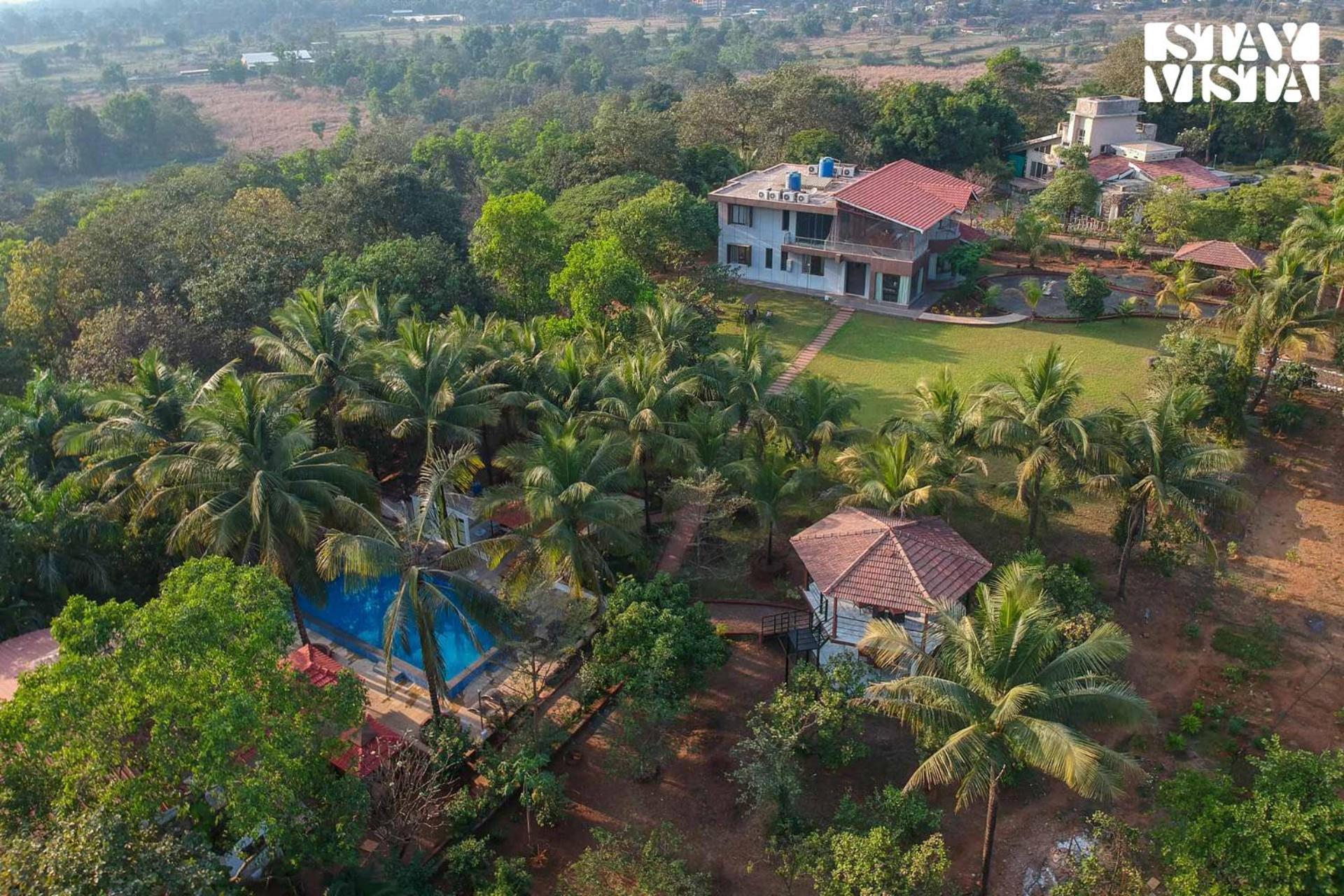 Stayvista'S Firefly Mountain Retreat - Villa With Private Pool, Gazebo & Terrace Karjat Buitenkant foto