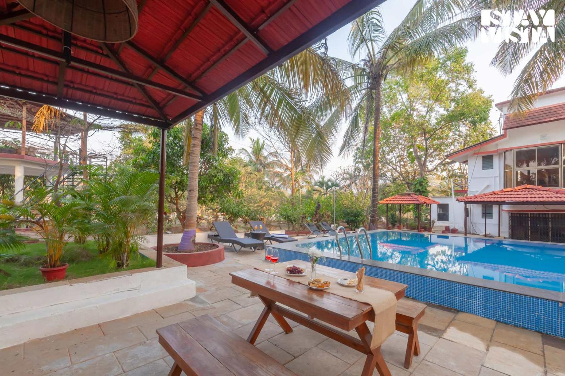 Stayvista'S Firefly Mountain Retreat - Villa With Private Pool, Gazebo & Terrace Karjat Buitenkant foto